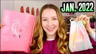 ЯНВАРЬ 2022 ГОДА: РАСПРОСТРАНЕНИЕ СУМОК IPSY GLAM BAG PLUS | Столько новых брендов!