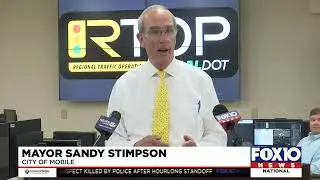 City of Mobile synchronizing traffic lights on Government Street