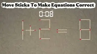 Move only 1 stick To Get the coin inside | Tricky Matchstick Puzzles with Answer