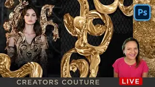 Photoshop Brush Therapy - Fall 2022 Couture Runway Inspiration