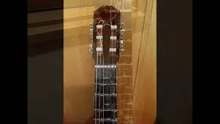 Meantone Temperament Guitar – Bach BWV1001 Siciliano  ミーントーン音律ギターによる BWV1001 シチリアーノ