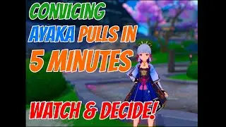 Convincing you to pull Kamisato Ayaka in 5 minutes | Genshin Impact