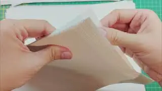 Classifying Different Materials and Sizes of Paper -The Sound of Crumpling Paper | ASMR (No Talking)