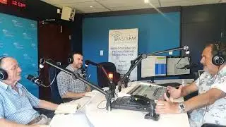 Gabri&euml;l van Eeden en Ds. Ruan van Vuuren en Jasper Schellingerhout.