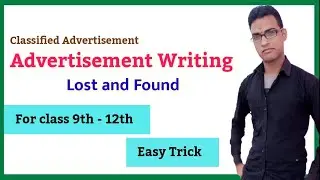 For lost, advertisement || Advertisement for lost || For lost advertisement writing