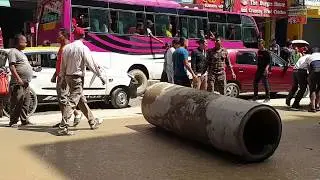 Chabahil Road Strike(Sarkar kina maun chha?)