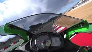 素人がZX-25Rで鈴鹿サーキットを走行‼︎ 先導車付き‼︎ １本目♪