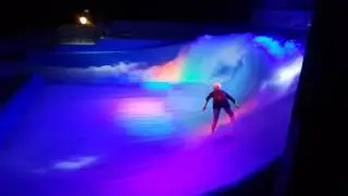 Wavehouse San Diego Flowrider Barrel practice session(8)