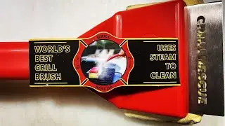 Honest Review of The Grill Rescue! / Worlds Best and Safest BBQ Grill Brush!