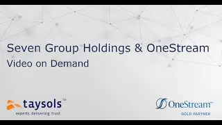 OneStream SAP SGH Webinar November 2021