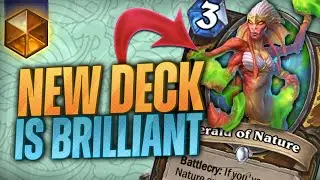 This New Druid Deck Got Rank 86 LEGEND!!! (Wuling) - Beast Druid - Hearthstone