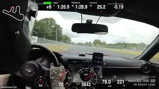‘23 GR86 1:25.7 at Thompson Speedway 9/23/24