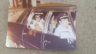 Elvis Presley Photo Collection (4) Very Rare Photographs of The King, Sean Shaver ? Sonny West ?