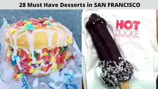 28 Must Try Desserts in San franscisco | Banana Cream Tart, Russian Honey Cake and more