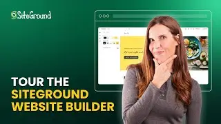 Getting Started With the SiteGround Website Builder