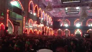 موكب ثار الله ابو دشير في حضرة الامام عليه الحسين السلام واقوئ ضرب زنجيل