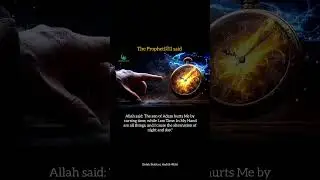 The True Master of Time &ndash; Allah Is Time #hadees #hadith #DeeniSticx
