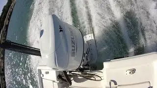 Cougar Marine USA Cavitation Plate Testing - A huge improvement on my holeshot!!!
