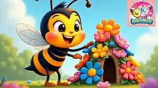 Little honey bee poem | English poem | kids for poem  | cartoon for kids