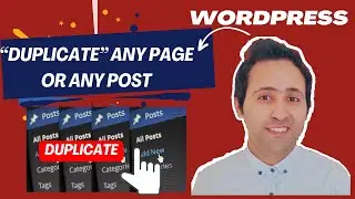 How to duplicate any page or any post in your wordpress website