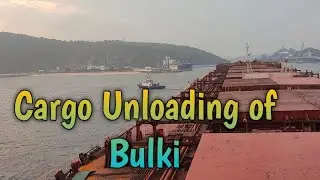 Cargo unloading of bulki / How's cargo unload on bulki / How's cargo load on bulki /