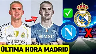 MASTANTUONO AL NAPOLI Y REAL MADRID LO RECHAZA ÚLTIMA HORA REAL MADRID VITINHA Y VINICIUS