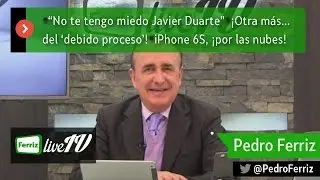 Ferriz LIVE TV-7 de Octubre, 2015-Programa 190