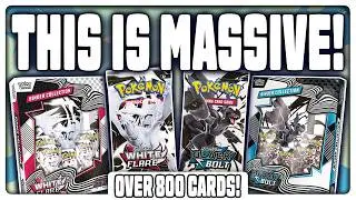 Black Bolt AND White Flare Will Have Over 800 Cards...