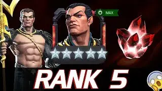 NAMOR  rango 5 + Crystal 5 stars | Marvel Contest of Champions