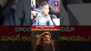బాలయ్య తాత సినిమా సూపర్ అంటే సూపర్! తాండవం! | Balayya mass storm | NBK fans celebrations