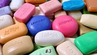 ASMR soap cutting 💜 Speed