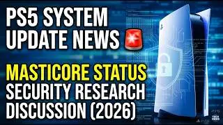 PS5 12.00 Jailbreak Coming! Mastic0re Progress, Exploit Updates & What to Expect