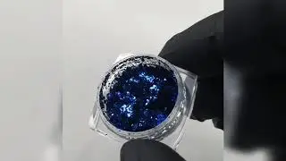 Blue Chrome Flakes