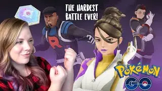 HARDEST BATTLE EVER! How to Battle Team Go Rocket Leaders in Pokemon Go! | Sierra