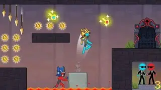 Stick Red And Blue-3 Gameplay 2024-New Game