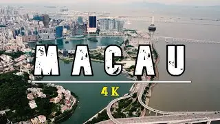 🔥Largest Population Density🔥 | Macau Drone Footage | 4K