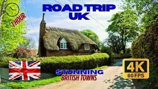Calming Drive Through British Towns for Anxiety Relief | Episode 4