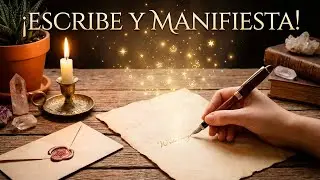 💌 CARTA al UNIVERSO de la LEY de ATRACCI&Oacute;N para MANIFESTAR #leydeatraccion