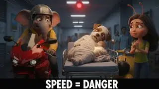 Hathi Caught in an Accident Full Video | #hathichiti  #hathiaurchiti #ai
