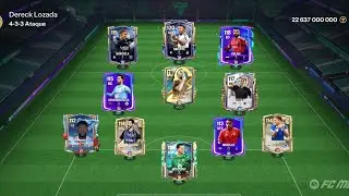 Mi equipo de 116 GRL Fc mobile 2026