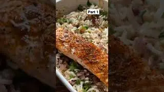 Salmon recipe with rice easy to make (part 1)