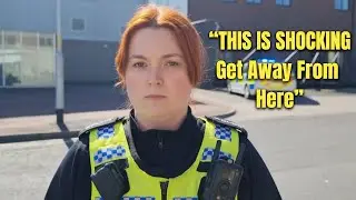 Stop F**king Pushing Me!&rsquo; &ndash; &lsquo;Get the F**k Away!&rsquo; | Rogue UK Cop Loses It on Camera&rdquo;**