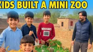 Kids Built a Mini Zoo at Home 🐯🐅 | Toy Animals Fun Vlog | Creative Kids Activity&rdquo;