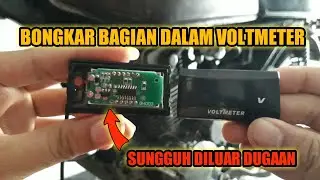 Bongkar isi bagian dalam VOLTMETER DIGITAL , Sungguh diluar dugaan