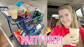 MEIJER GROCERY HAUL + Quick Target Run // PRINCESS PARTY PREP ✨