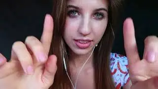 ASMR Visual Triggers Tingle Party ~ Hand Movements//Skin Touching//Hair Play, etc.