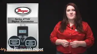 Series 477AV Handheld Digital Manometer