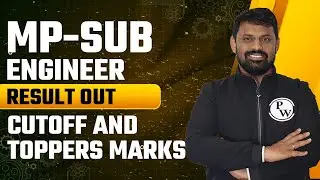 MP-SUB Engineer Result out | Cutoff and toppers marks🔥