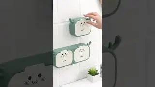 Cute Cat Shaped Soap Holder( Random Colors )
