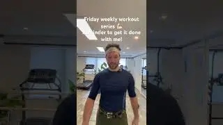 Weekly #workout series💪🏻 reminder to get it done alongside me 🙌 #fitness #exercise #gym #health